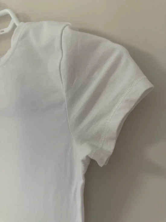 GARAGE Classic Crewneck Tee Shirt White - Picture 9 of 9